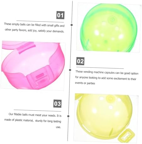 48pcs Plastic Decorative Balls for Parties and Events