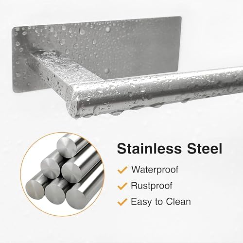 Stainless Steel Paper Towel Holder Under Cabinet