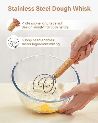 Kootek Banneton Proofing Basket Set 9 Inch