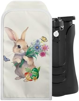 Easter Bunny Flower Can Opener Dust Cover