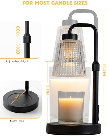 GODONLIF Candle Warmer Lamp with Timer and Dimmer