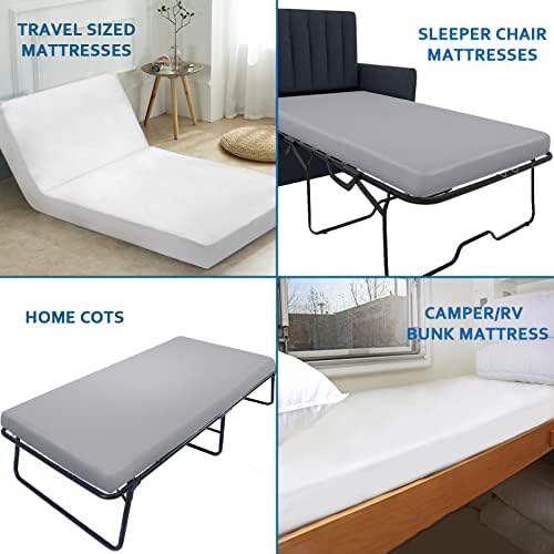 Coldwind Cot Sheets 31 x 75 2 Pack Fitted Microfiber