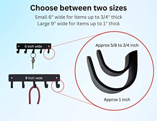 Camper Key Rack Holder - 6 Inch Wall Mounted Hook