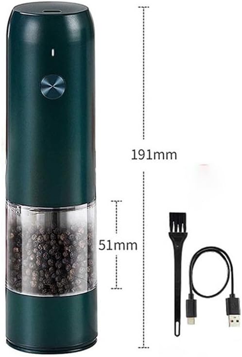 Rechargeable Pepper Grinder with Ceramic Core