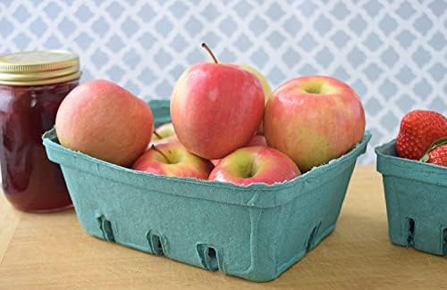 25 Pack Large Vented Berry Basket - Eco-Friendly Food Containers