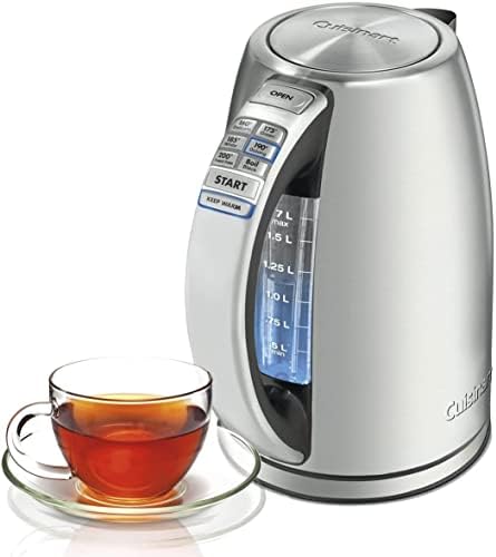 Cuisinart Electric Kettle with 6 Preset Temperatures and Can Opener