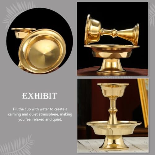 Multipurpose Copper Drinking Glass for Temple and Home Use