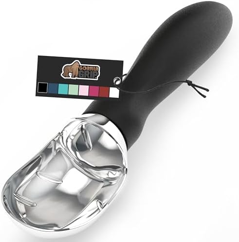 GORILLA GRIP Ice Cream Scoop with Strong Handle