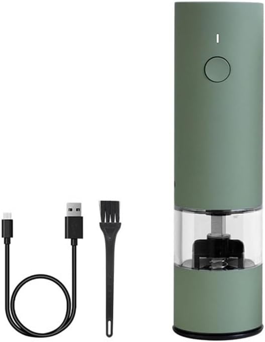 Electric Spice Grinder with Ceramic Cores Gray