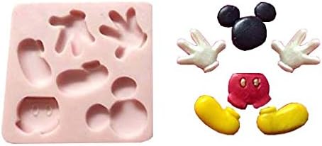 Complete Mickey Mouse Silicone Mold by Oh Sweet Art