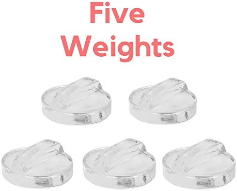 5-Pack Glass Fermentation Weights with Handles for Mason Jars