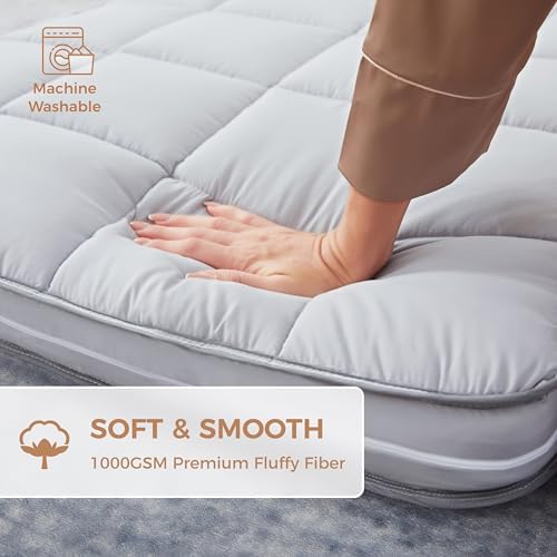 4 Inch Cot Mattress Topper 72x24 Inch Portable Folding Sleep Pad