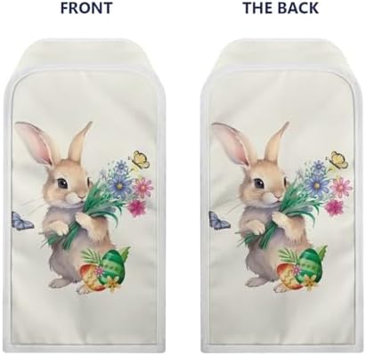 Easter Bunny Flower Can Opener Dust Cover