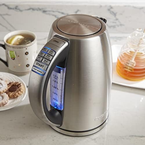 Cuisinart Electric Kettle with 6 Preset Temperatures and Can Opener