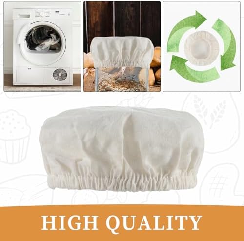 4 Pack Reusable Sourdough Starter Jar Covers