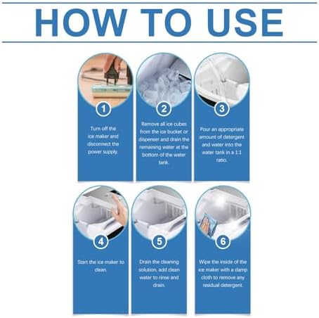 Ice Machine Cleaner 338 FL OZ Mineral Scale Remover Universal Compatibility