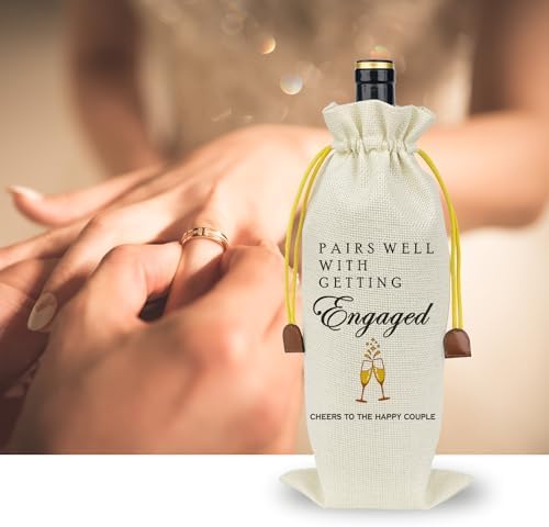 Raisingwell Wedding Wine Bag for New Couples