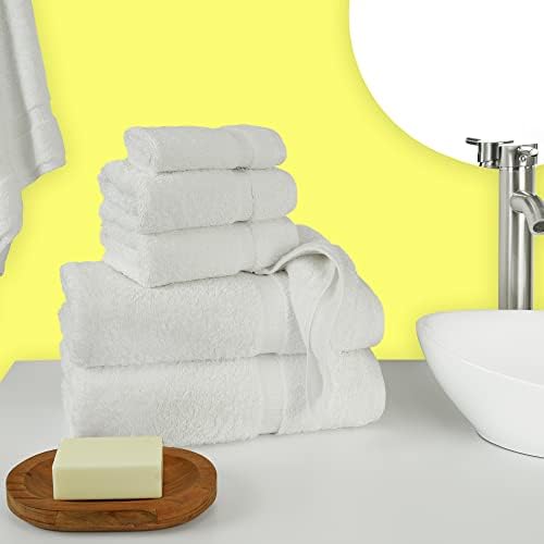 Chakir Turkish Linens Premium Turkish Cotton 6-Piece Towel Set