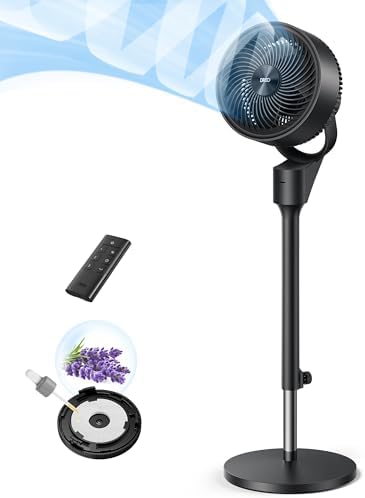 Dreo 80ft Oscillating Pedestal Fan with Remote