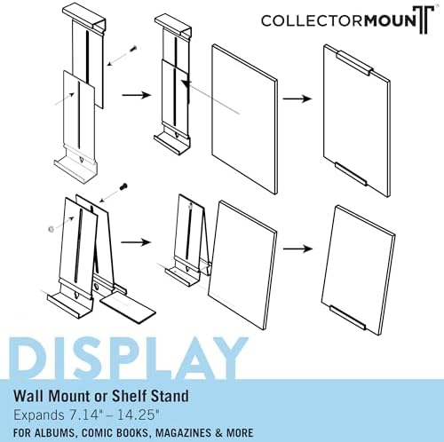CollectorMount Album Mount for Vinyl Records Display