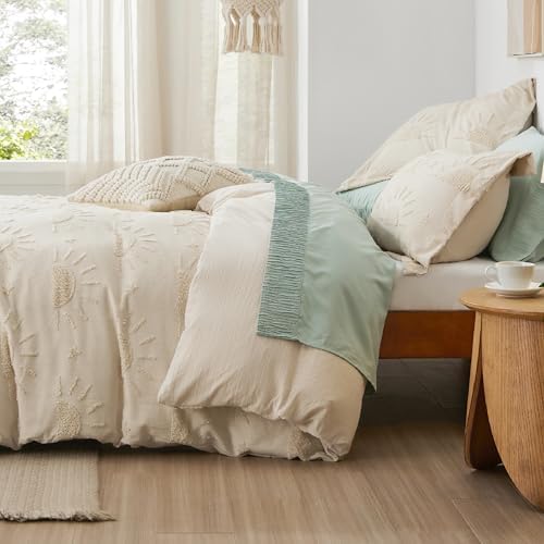 Bedsure Boho Kids Duvet Cover - Queen Size 90x90