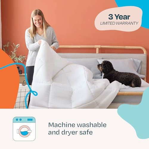 LINENSPA White Down Alternative Comforter Queen