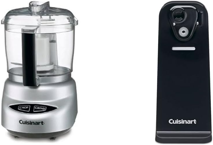 Cuisinart Mini Food Processor with Can Opener Black