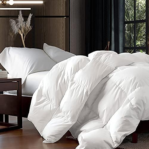 Luxurious King Size Down Comforter with Cotton Cover