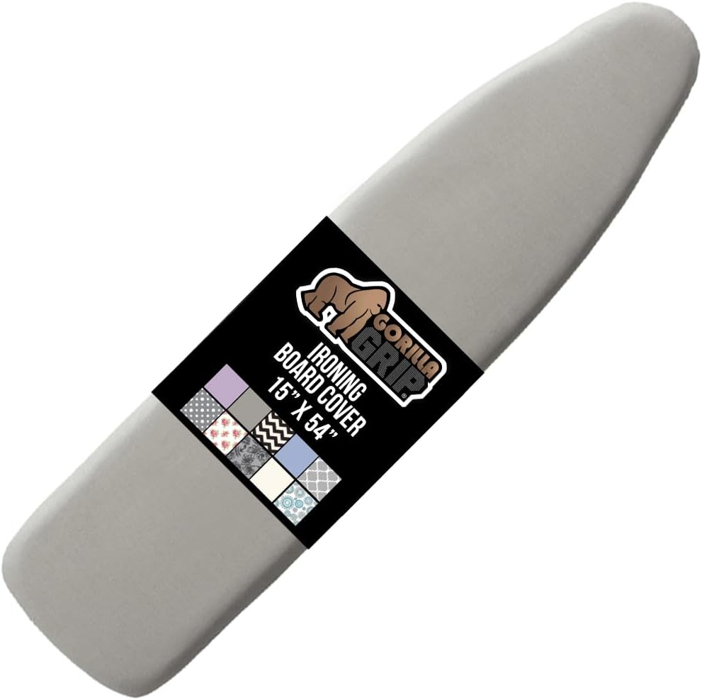 GORILLA GRIP Ironing Board Cover with Silicone Padding