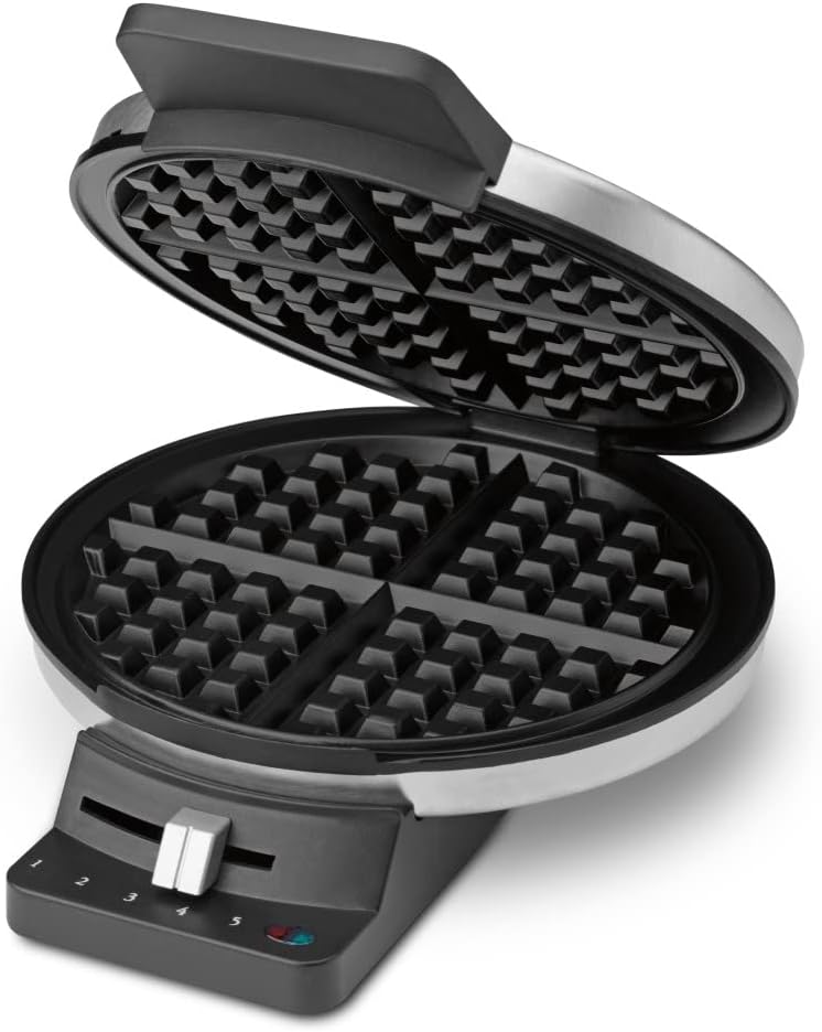 Cuisinart Classic Round Waffle Maker Silver