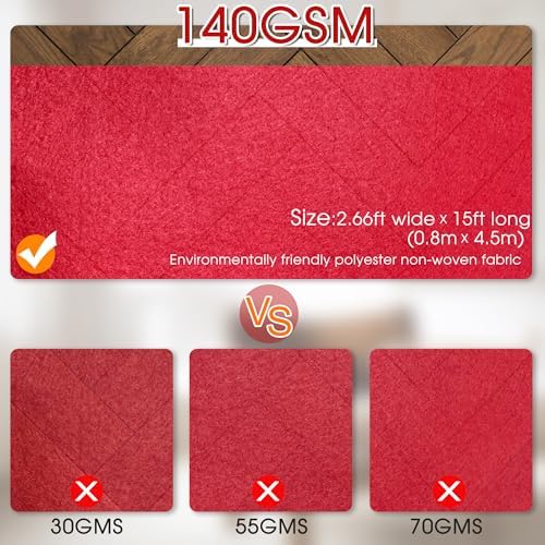 Red Carpet Runner for Hollywood Theme Party
