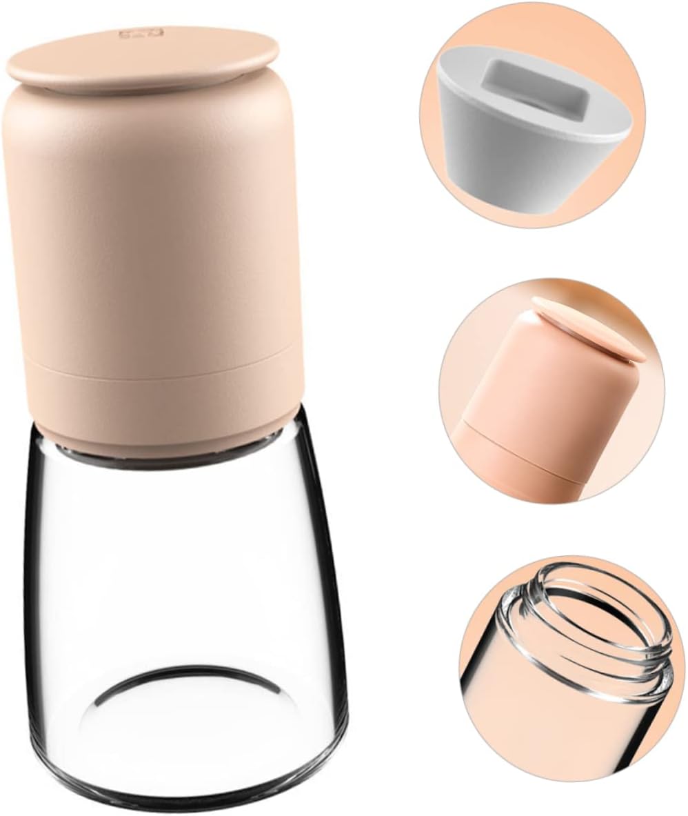 Pepper and Salt Grinder Set with Glass Bottle 150ml