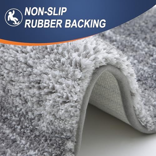 OLANLY 30x20 Plush Microfiber Bath Mat