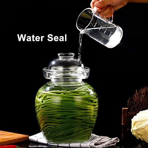 15L Glass Fermentation Jar with Water Seal
