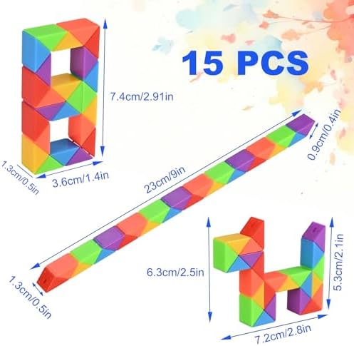 GOLDGE 24 Pack Mini Cube Puzzle Fidget Toys
