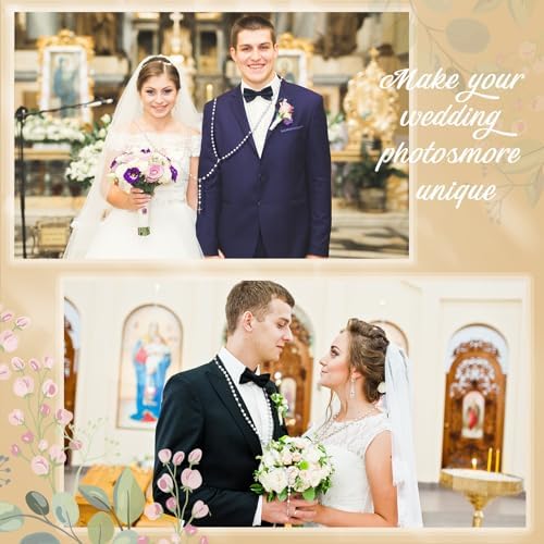 Traditional Wedding Unity Cord Lasso with Pearl and Cross