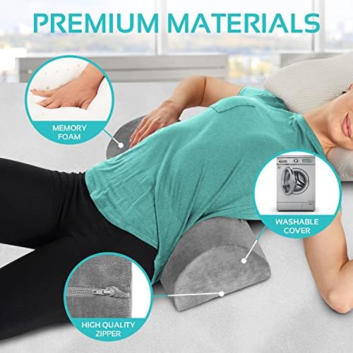 AllSett Health Knee Pillow for Back Sleepers