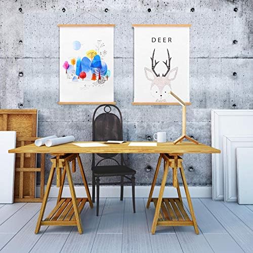 FALAMON 2 Pack Magnetic Poster Frame Hangers