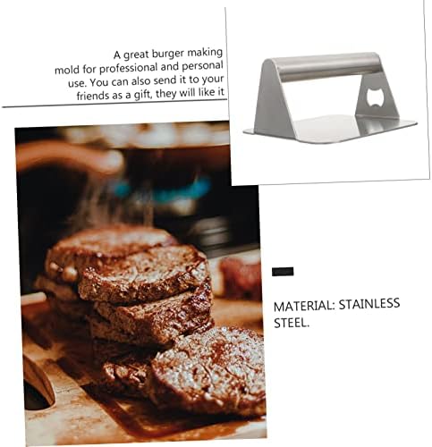 Toddmomy 1pc Stainless Steel Burger Press Kettle Opener