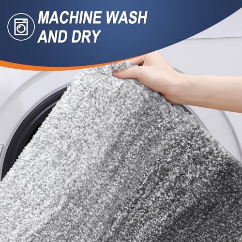 OLANLY 30x20 Plush Microfiber Bath Mat