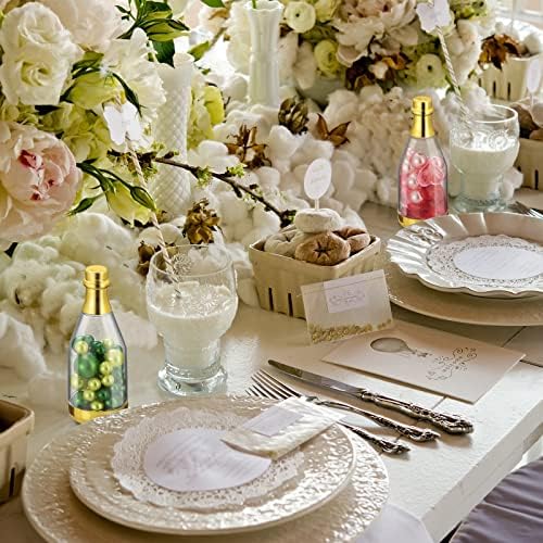 Cunhill 54 Piece Champagne Candy Bottles for Wedding and Party Favors