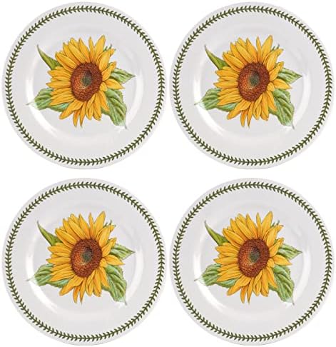 Portmeirion Botanic Garden 11 Inch Dinner Plates Set of 4