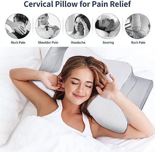 Bespillow Cooling Neck Pillow for Pain Relief