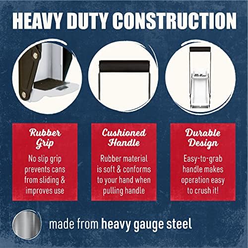 McKay 12 Oz Metal Can Crusher Wall Mounted