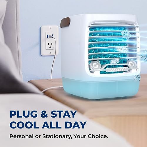 ChillWell 20 Evaporative Air Cooler - 4-Speed Portable Coolers with Humidifier