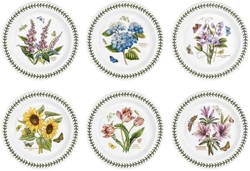 Portmeirion Botanic Garden Dinner Plates Set of 6