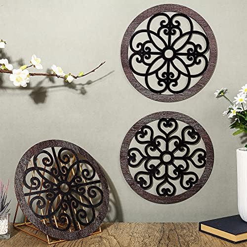 Blulu 3 Piece Rustic Wall Decor Set