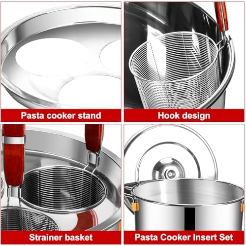 SATBIR Pasta Cooker Insert Set Stainless Steel