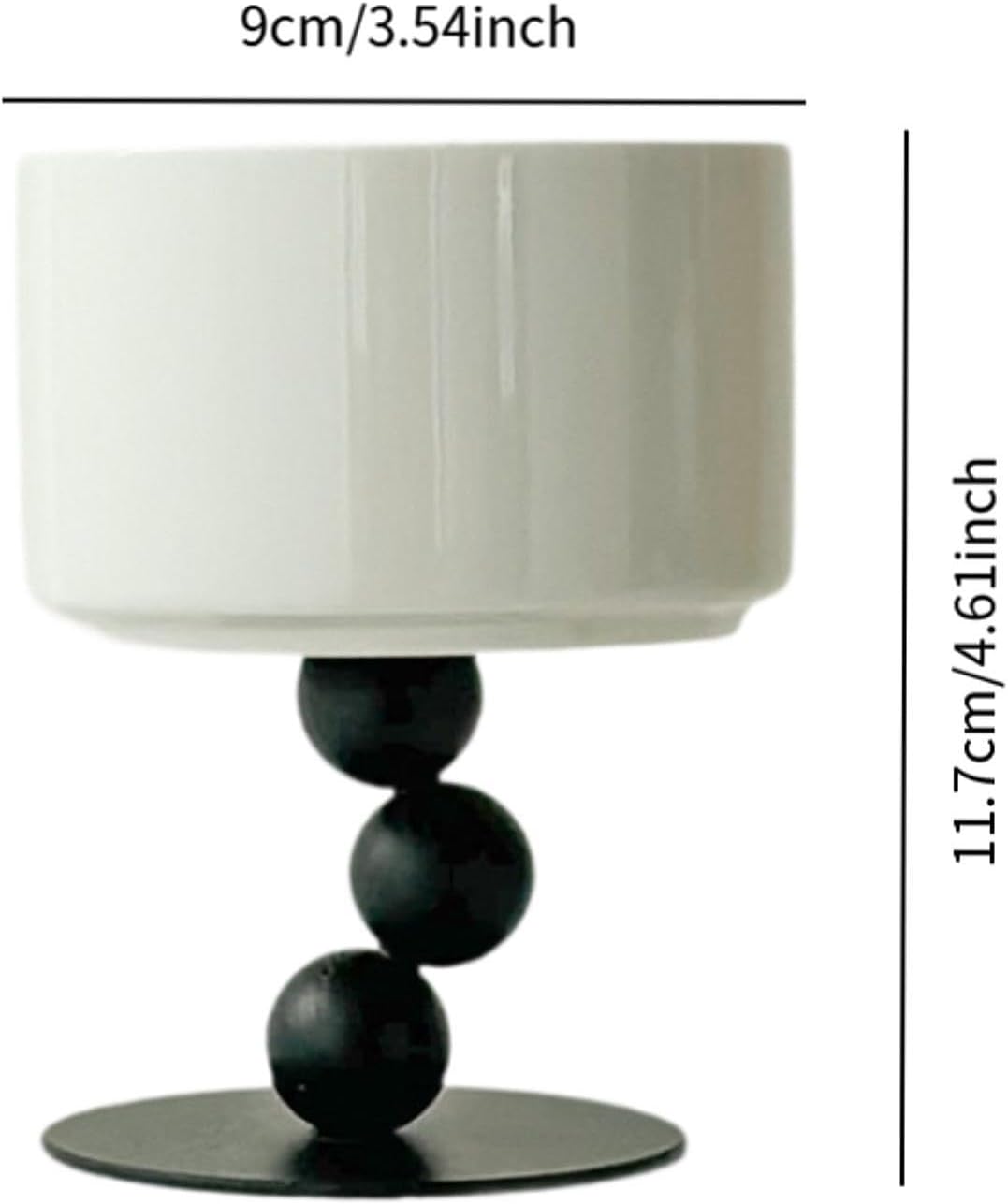 Versatile Ceramic Dessert Cup for Snacks and Ice Cream