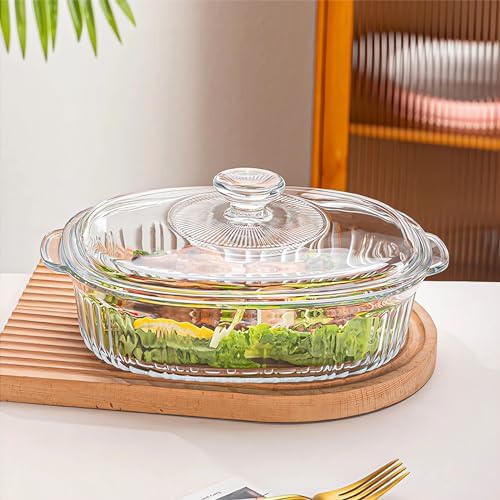 M MCIRCO 4-Piece Glass Casserole Set